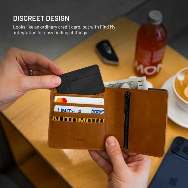 Fixed MiCard GPS Tracker for Apple & Android - Black