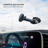 Fixed MagCircle XL Dashboard / Windshield Car Phone Mount - MagSafe Compatible - Black
