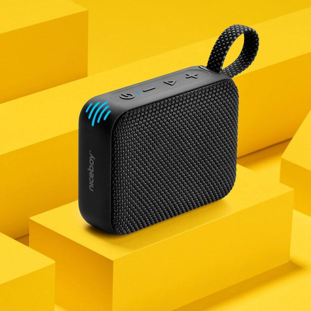 Niceboy Atom 4 Bluetooth Speaker - 6W - Black