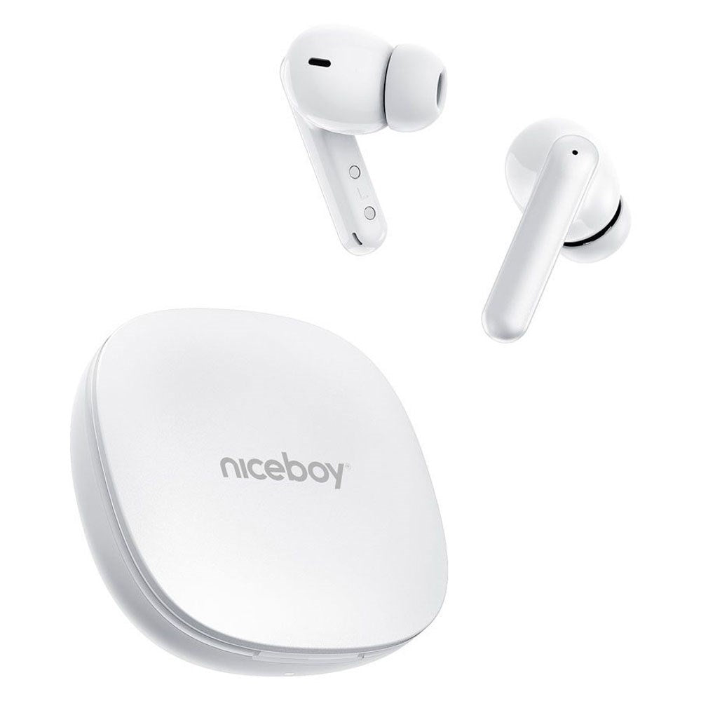 Niceboy HIVE Pins Pro 4 ANC True Wireless In-Ear Headphones - White