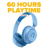 Niceboy Kiddie 2 Wireless Headphones for Kids - Blue