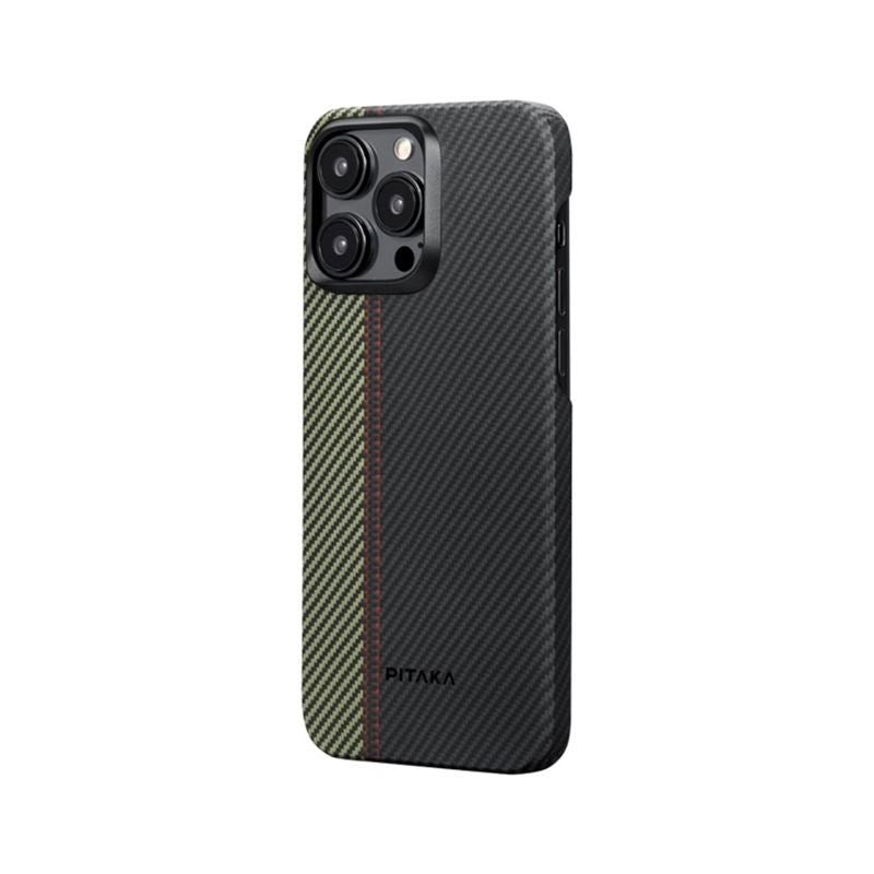 iPhone 15 Pro Max PITAKA Fusion Weaving MagEZ Case - MagSafe Compatible - Overture
