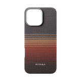 iPhone 16 Pro Max PITAKA Tactile Woven Case - MagSafe Compatible - Sunset