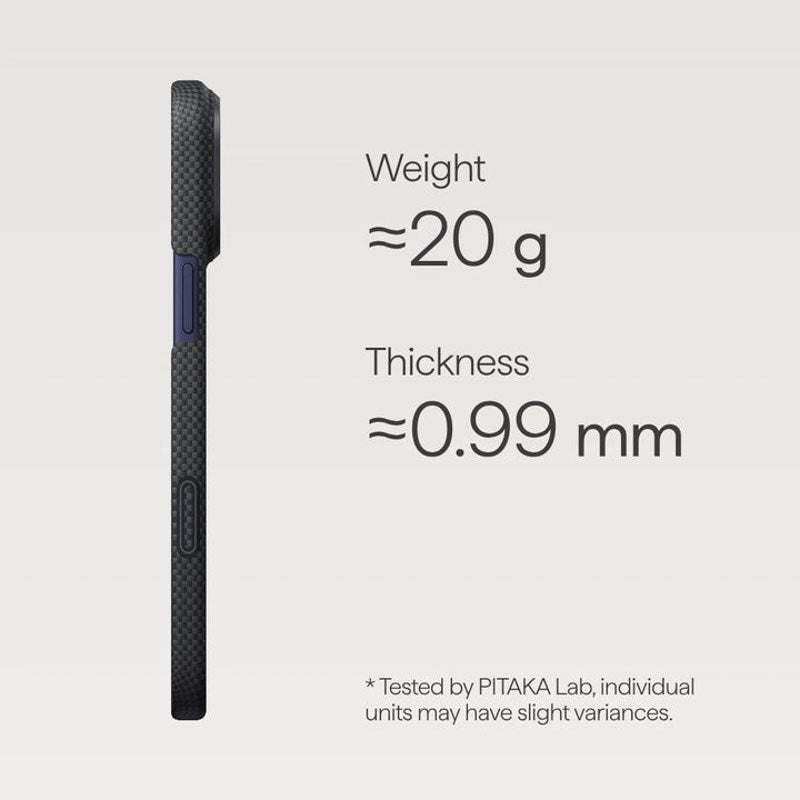 iPhone 17 Pro PITAKA Aries Ultra Slim Case - MagSafe Compatible - No Problemo