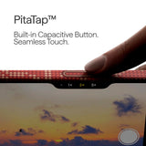 iPhone 17 Pro Max PITAKA Edge Monogram Case - MagSafe Compatible - Gold / Red