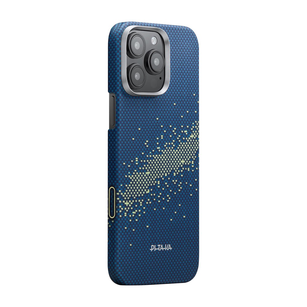 iPhone 16 Pro Max PITAKA Ultra Slim Case - MagSafe Compatible - Milky Way Galaxy