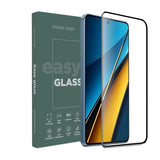 Xiaomi Poco X6 (5G) Mobile Origin EasyGlass Screen Protector - Transparent / Black Edge