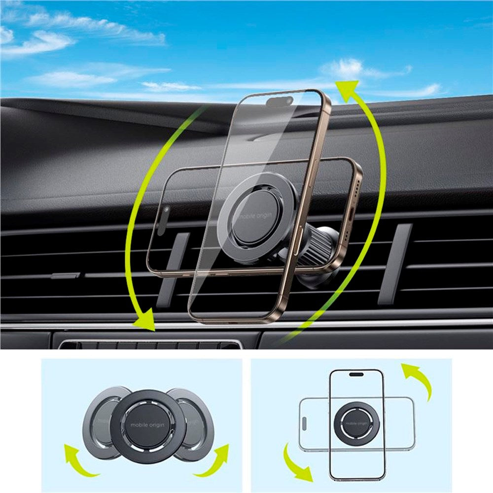 Mobile Origin MO9 Magnetic Car Phone Holder - Black