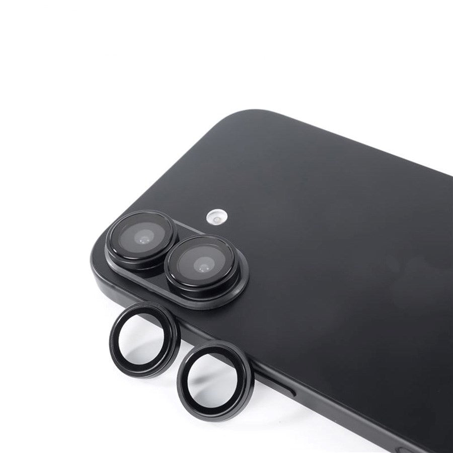 iPhone 16 / 16 Plus Mobile Origin Sapphire Camera Lens Protection - Black