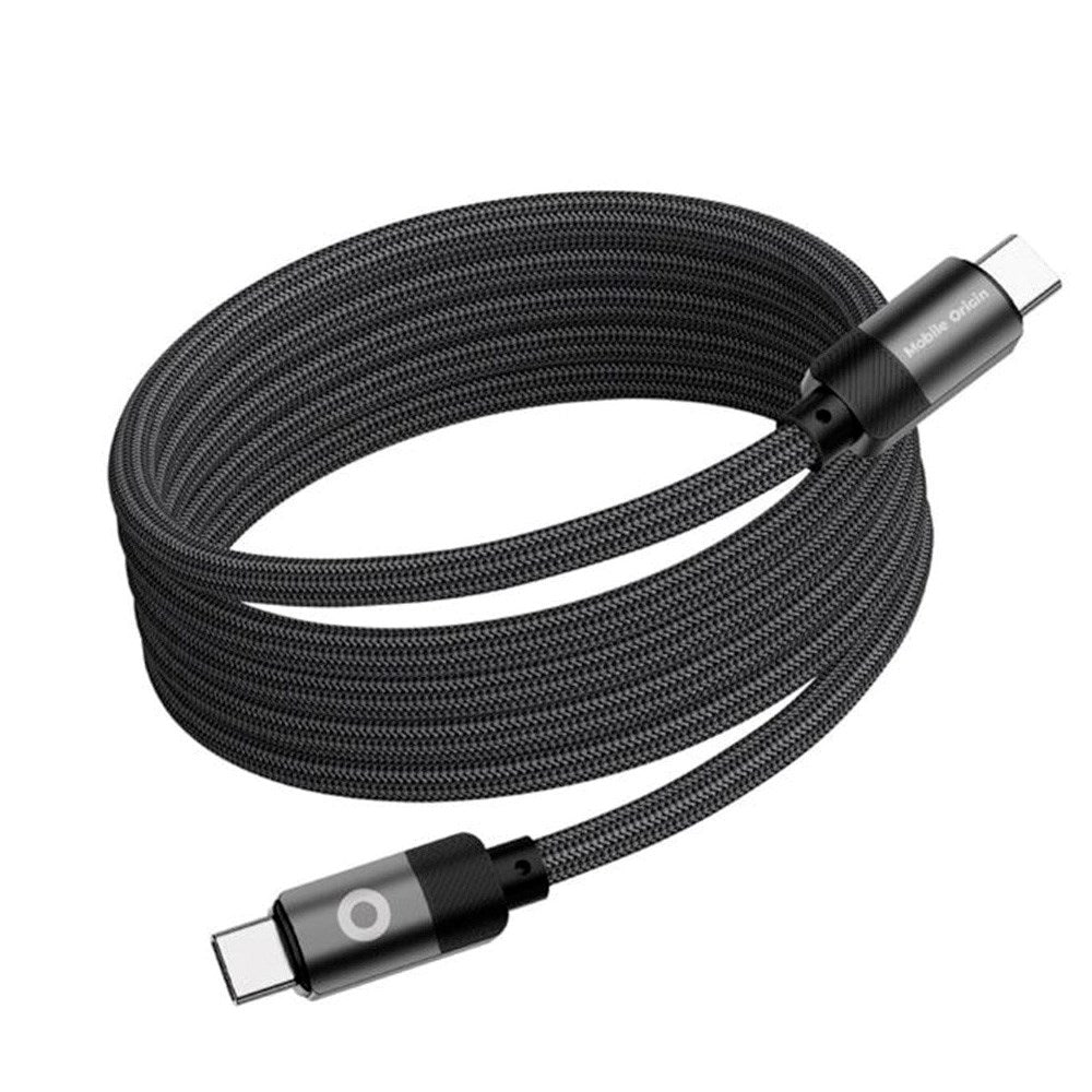 Mobile Origin Magnetic USB-C to USB-C Cable - 1m - Black