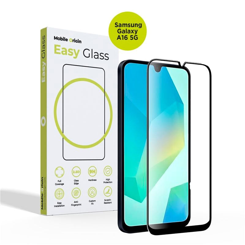 Samsung Galaxy A16 Mobile Origin EasyGlass Screen Protector Glass - Transparent