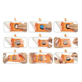 Mobile Origin Apple Watch 11 / 10 (46mm) Hybrid Screen Protector - Transparent / Black Edge