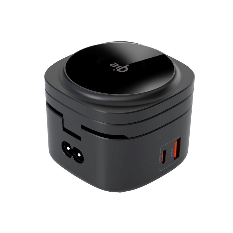 Mobile Origin Foldable Qi2 5-in-1 Wireless Charger - 65W - Black