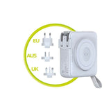 Mobile Origin PowerBank Travel Charger 10.000 mAh – MagSafe Compatible – White
