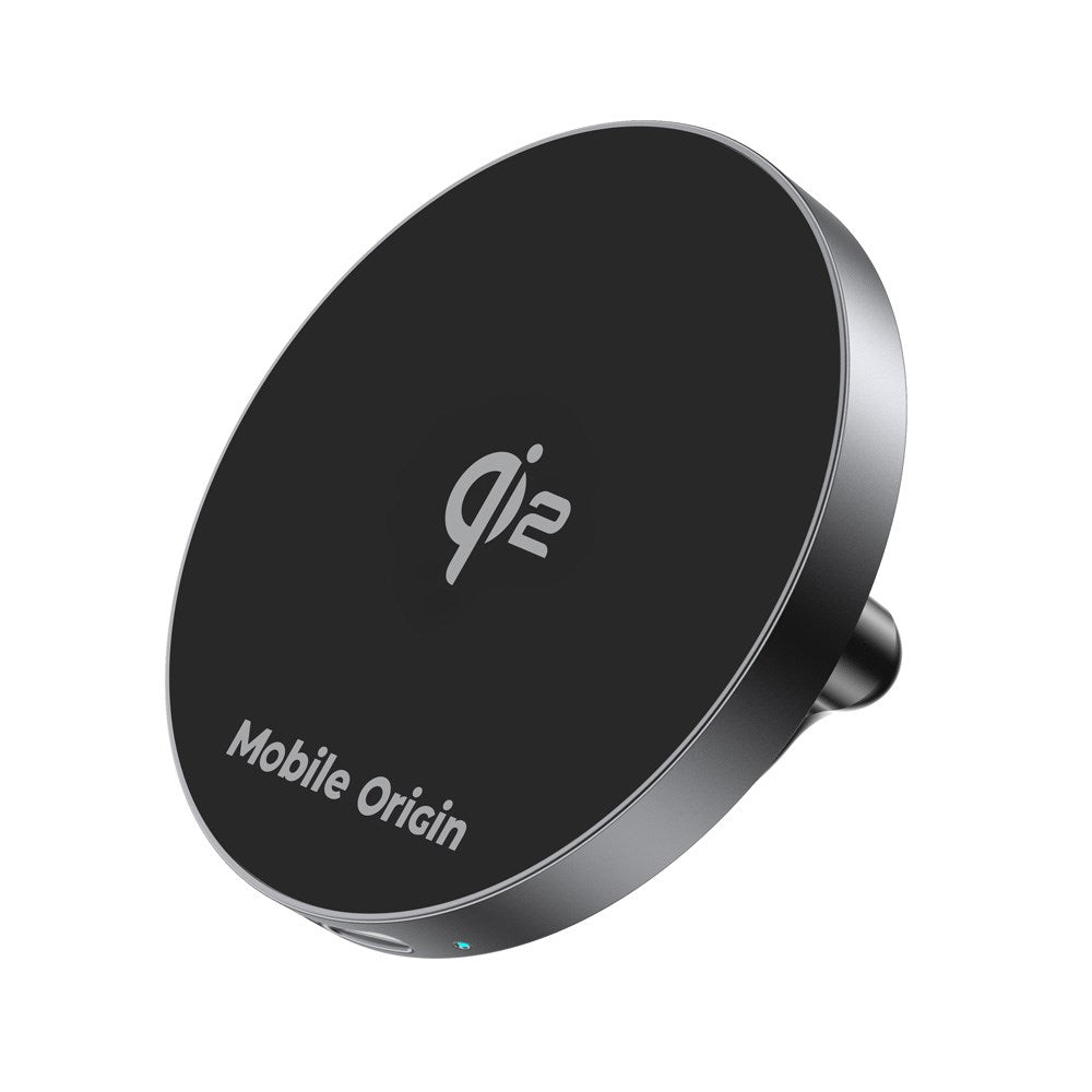 Mobile Origin Qi2 Wireless Car Charger - MagSafe Compatible - Black