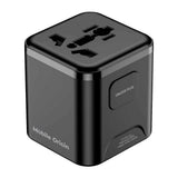 Mobile Origin 30W Universal Travel Adapter EU/UK/US/AUS - Black