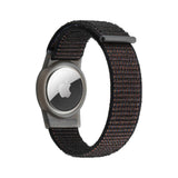 Mobile Origin Apple AirTag Nylon Strap for Kids - Black Astronaut