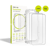 iPhone 16 / 15 Mobile Origin EasyGlass Screen Protector Glass - 2 pcs. - Transparent