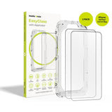 iPhone 17 / 17 Pro / 16 Pro Mobile Origin EasyGlass Screen Protector Glass - 2 pcs. - Transparent