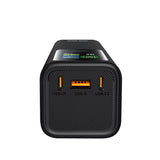 Mobile Origin 165W PowerBank with Display & Flashlight - 2x USB-C & 1x USB-A - 30.000 mAh - Black