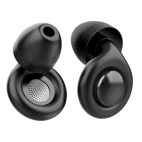 Mobile Origin Noise Cancelling Earplugs with Ergonomic Design - L / M / S / XS - Black