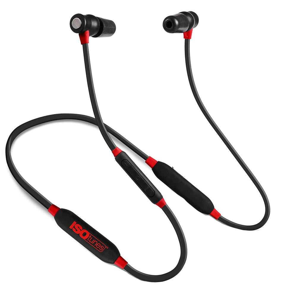 ISOtunes XTRA 2.0 EN352 Bluetooth Headset - Black / Red