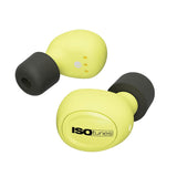 ISOtunes Free 2.0 EN352 True-Wireless Hearing Protection - Black / Yellow