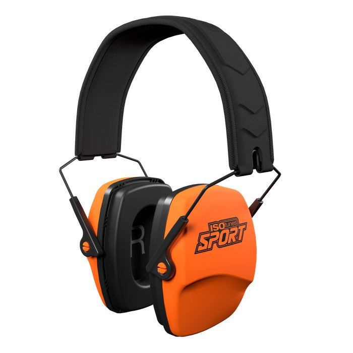 ISOtunes Slim Passiv Sport Høreværn - EN352 - Orange