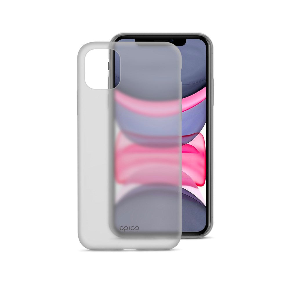 iPhone 11 Epico Silicone Case - Transparent / Black