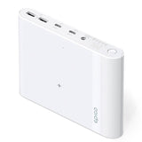 Epico Multi Powerbank w. USB-C, USB-A, DC + Car Charger - 26,800 mAh - White