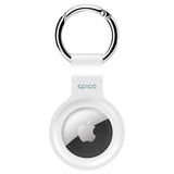 Epico Silicone Case for AirTag w. Key Ring - White