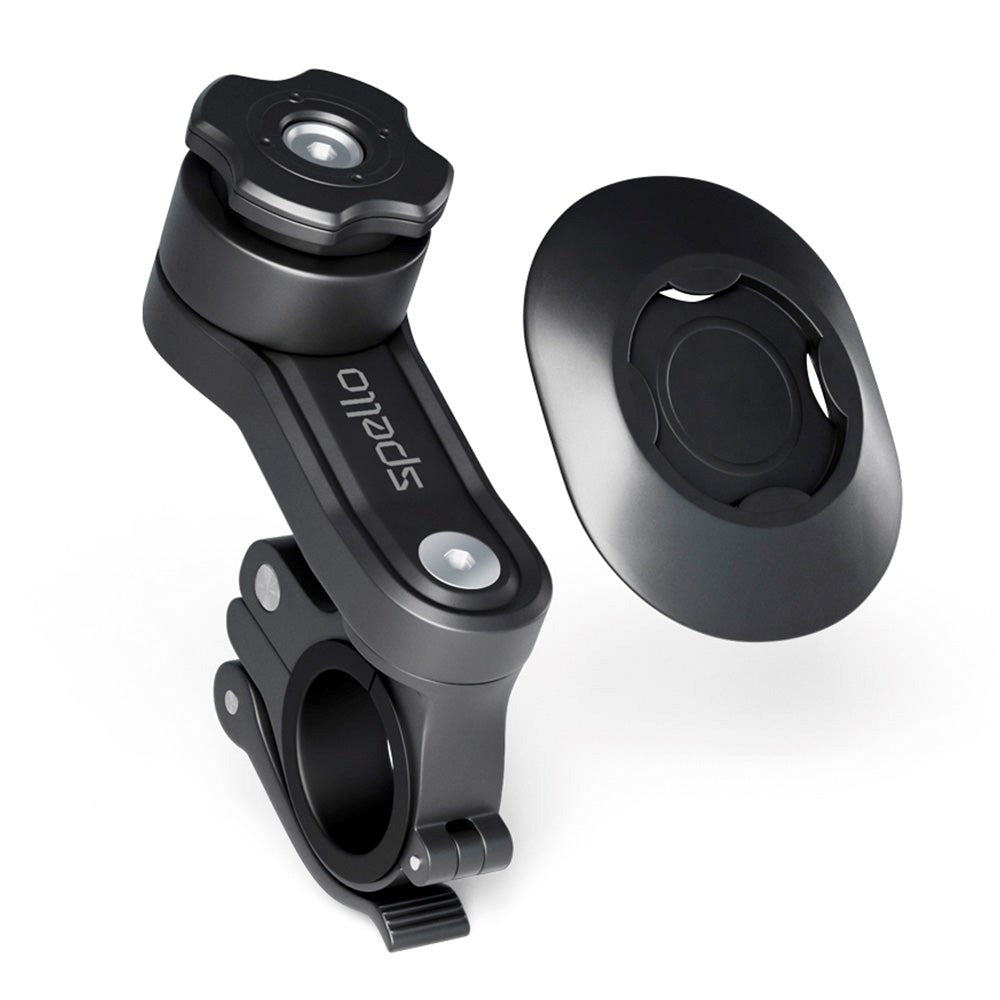 Spello Smart Lock Bike Mount - Mobile Holder for Bicycle - Black