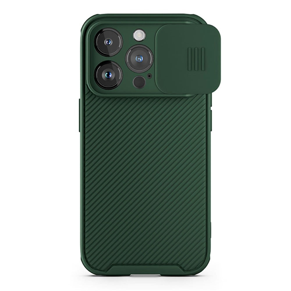 Spello iPhone 15 Durable Magnetic Case w. Cam Slider - MagSafe Compatible - Green