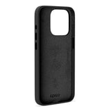 Epico iPhone 15 Pro Mag+ Leather Case - MagSafe Compatible - Black