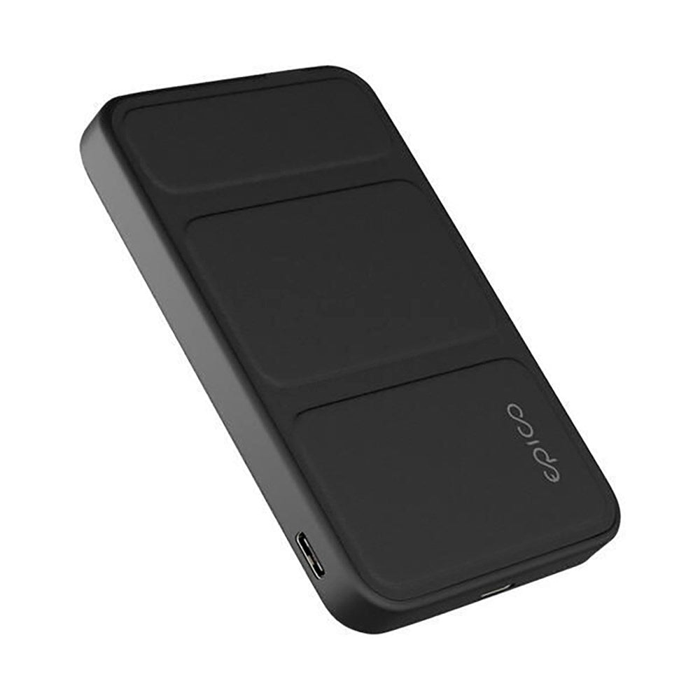 Epico Mag+ Stand Aluminum Powerbank 7000 mAh / 20W - MagSafe Compatible - Black