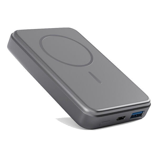 Epico Mag+ Aluminum Powerbank 10,000mAh / 20W - MagSafe Compatible - Grey