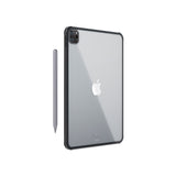 EPICO iPad Pro 12.9" / iPad Air 13" (M2) Hero Case - Transparent / Black