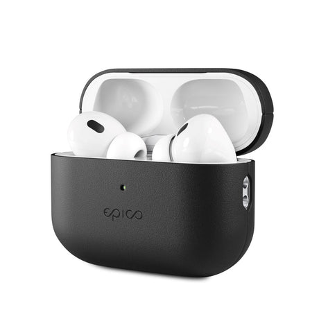 Epico AirPods Pro (2. Gen.) Genuine Leather Case - Black