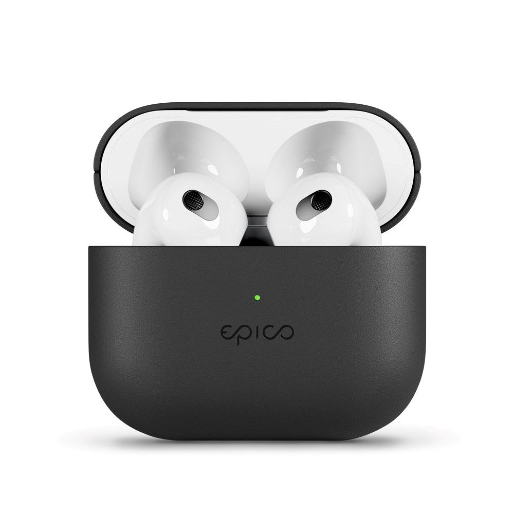 Epico AirPods (3rd Gen.) Genuine Leather Case - Black