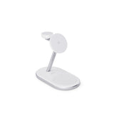 Epico UltraBase EX60 Qi2 3-in-1 Mag+ Wireless Charger - MagSafe Compatible - White