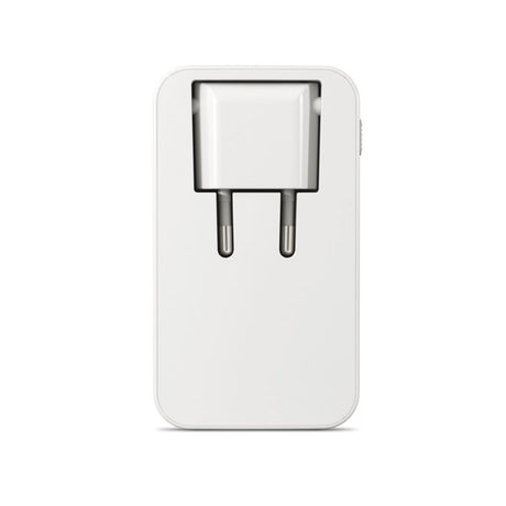 Epico UltraBoost Flat GaN 65W Wall Charger - 2x USB-C / 1x USB-A - White