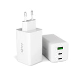 Epico UltraBoost GaN 100W Wall Charger with 2x USB-C & 1x USB-A - White