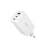Epico UltraBoost GaN 100W Wall Charger with 2x USB-C & 1x USB-A - White