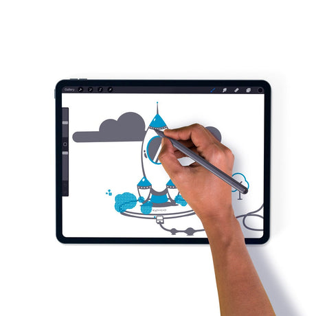 Epico Stylus Pen with Charging Stick - Space Grey