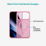 iPhone 17 Pro Max Epico HeroMatte Pro Mag+ Case - MagSafe Compatible - Pink