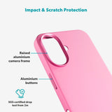 iPhone 17 Epico Silicone Pro Mag+ Case - MagSafe Compatible - Hot Pink