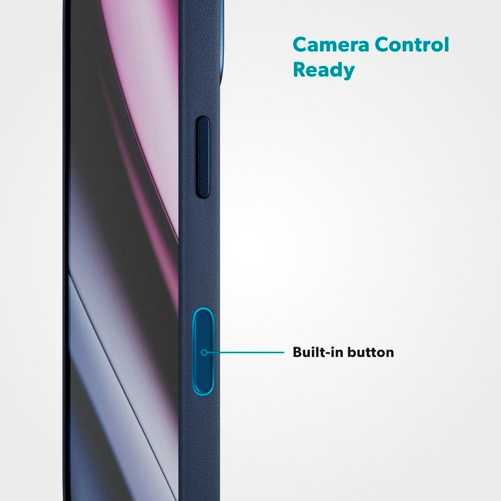 iPhone 17 Epico Leather Pro Mag+ Case - MagSafe Compatible - Blue