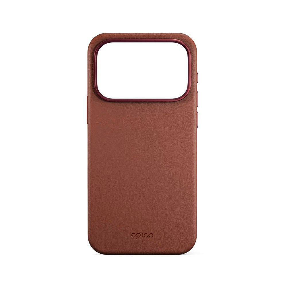 iPhone 17 Pro Max Epico Leather Pro Mag+ Case - MagSafe Compatible - Brown