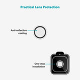 iPhone Air Epico Glass Lens Camera Lens Protector Glass with Installation Frame - Transparent