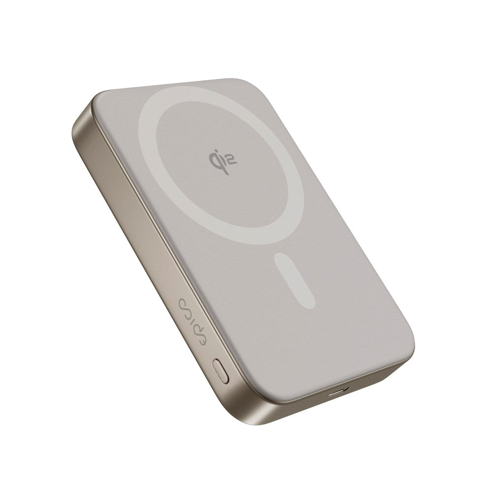 Epico UltraPack Qi2 Mag+ PowerBank 10.000 mAh - MagSafe Compatible - Titanium